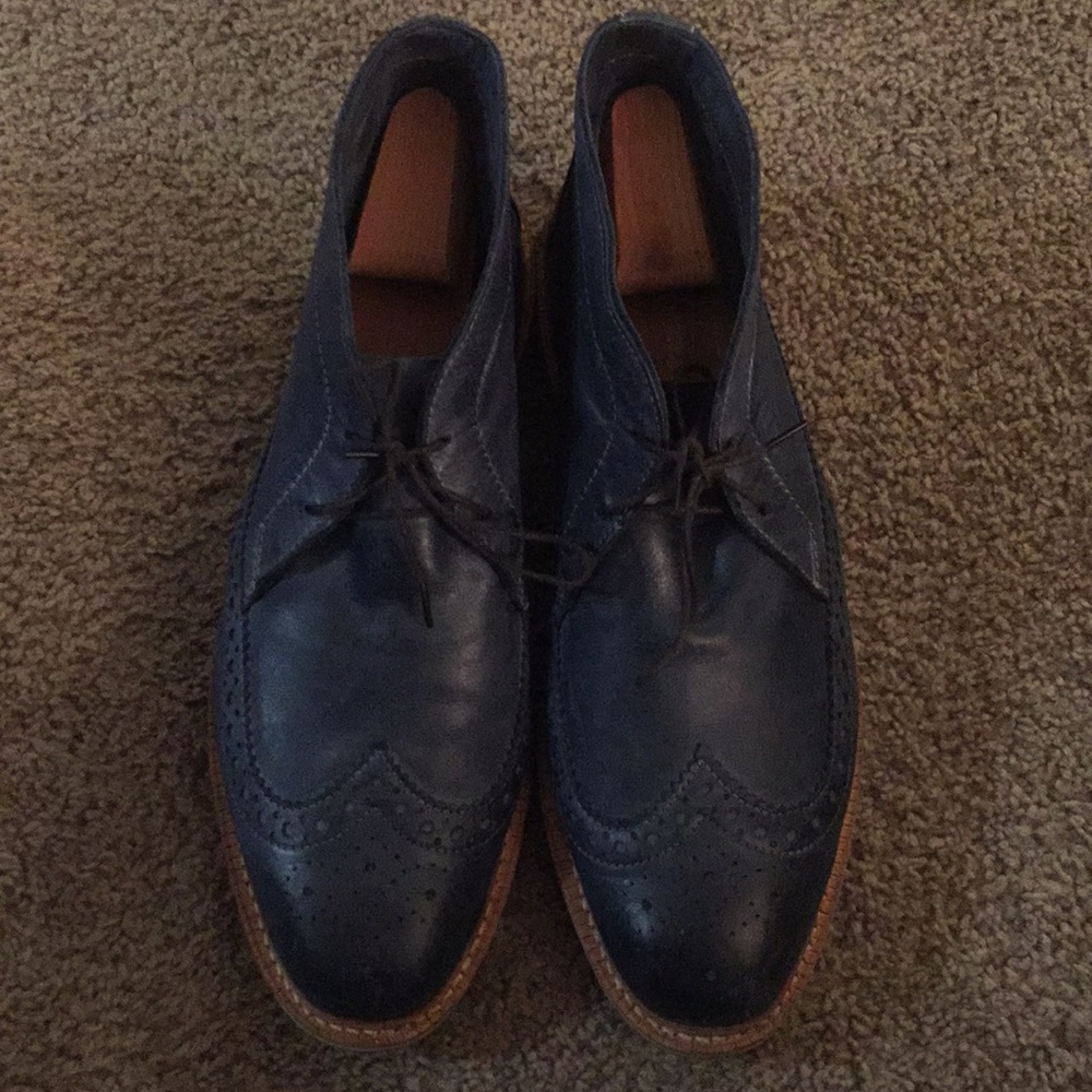 Allen Edmonds Blue Chukkamok size 12